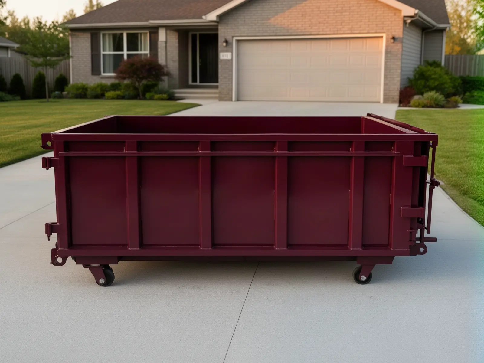Roll-off dumpster from Pine Rock Dumpster Rental in Rapid City, SD
